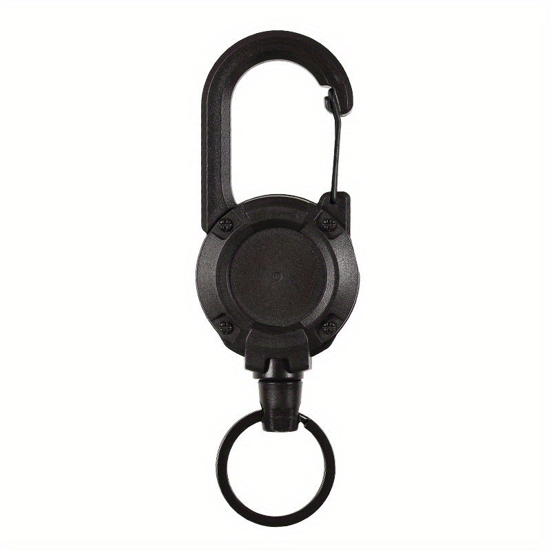 Portable Spring Buckle Keychain for Easy Backpack Hanging