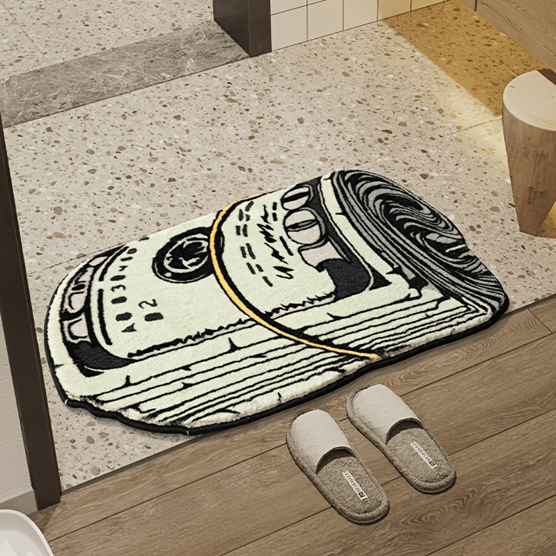 Thickened Cashmere Dollar Rugs for Living Room - Washable Soft Bedroom Rug