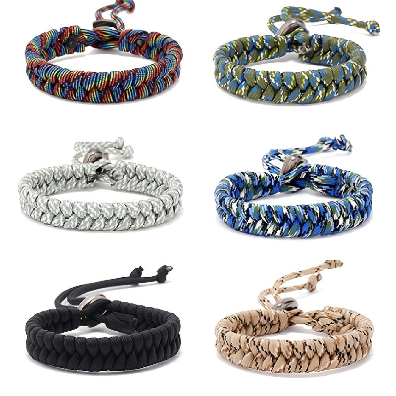 Adjustable Braided Bracelet for Boys