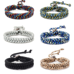 Adjustable Braided Bracelet for Boys