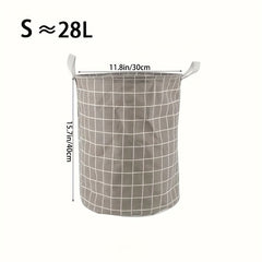 Dirty Clothes Basket For Cabin Storage Fabric Laundry Basket Large Capacity