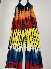Tie Dye Cami Jumpsuit for Women