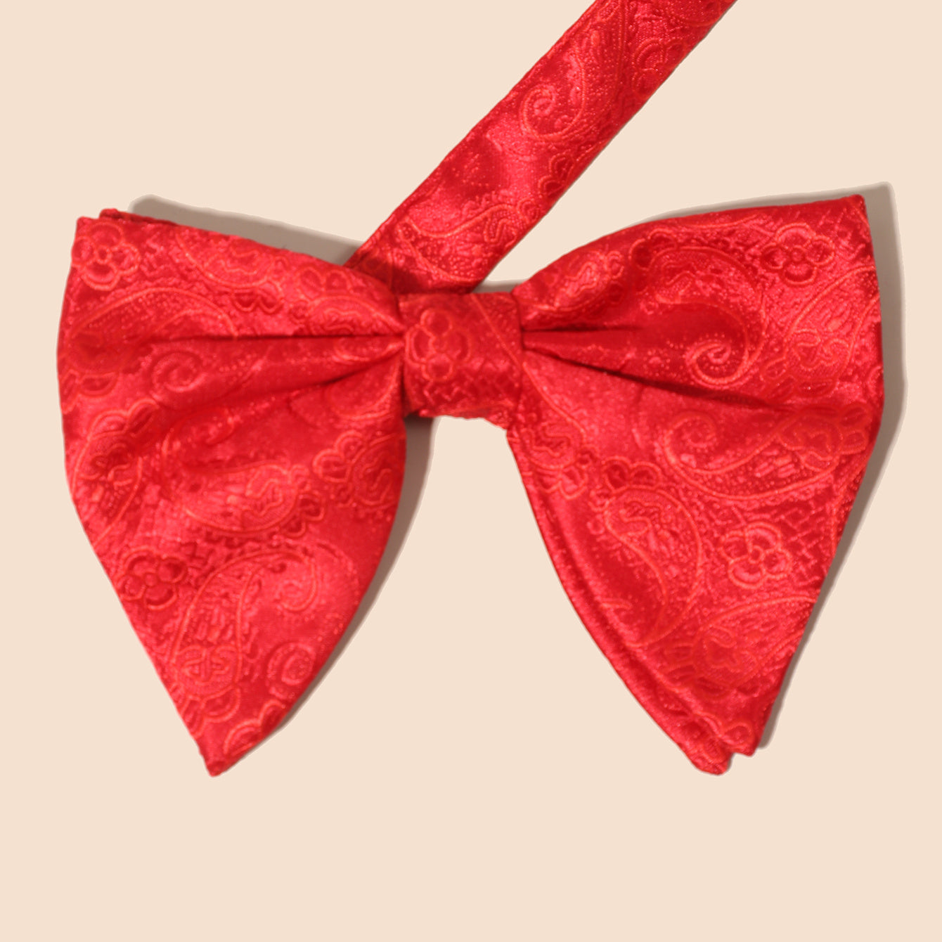 Red Suspenders & Bow Tie Set for Women Men