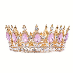 Girls Rhinestone Tiara Crown Princess Crystal Headband for Wedding Prom