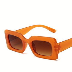 Y2K Rectangle Sunglasses UV400 Sun Shades Glasses