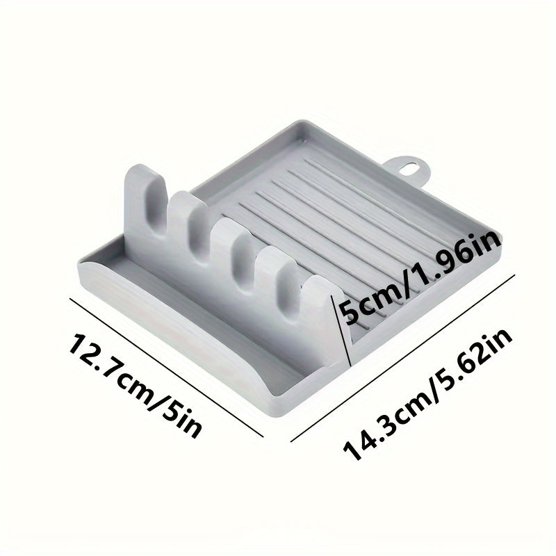 Plastic Painting Brush Holder With 4 Slots Watercolor Pigment Palette