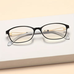 Square Clear Lens Anti-Eyestrain Reading Glasses
