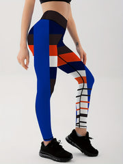 High Waist Printed Yoga Leggings - Stylish and Comfortable Activewear