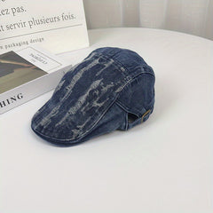 Old Duck Hat Short Brim Cowboy Beret Female Outdoor Summer Sun Shade Hat