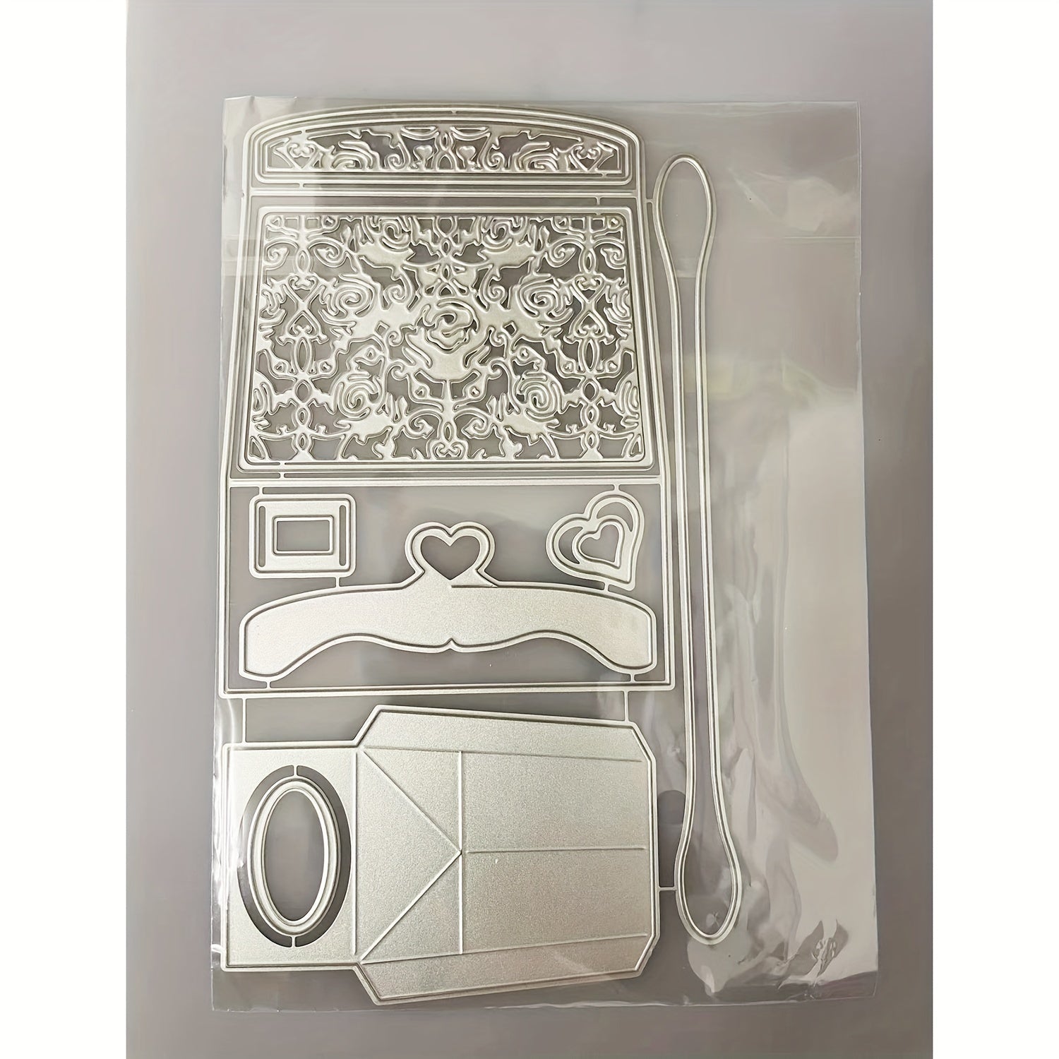 1pc Handbag Metal Cutting Dies Lady Bag Purses Craft Christmas Embossing Stencil