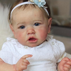 22 Inch Soft Vinyl Reborn Doll Bruises Veins Visible Dolls Gift