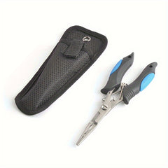 1pc Fishing Pliers With Strap Stainless Steel Fishing Grippers