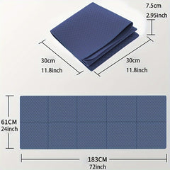 Portable Foldable Non Slip Yoga Mat for Home Workout