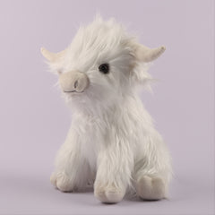 Highland Cow Plush Toy Soft Stuffed Animal Cow Plushie Baby Toys