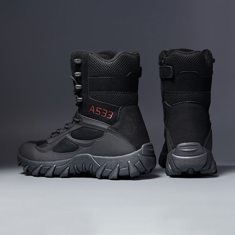 Men's Tactical Boots Wear-resistant Outdoor Shoes For Hiking Climbing