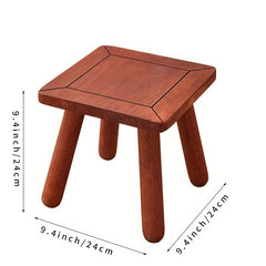 Antique Small Wooden Stool Shoe Changing Stool Solid Wood Stool
