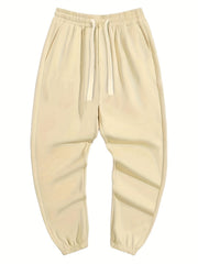 Men's Drawstring Pocket Sweatpants Loose Jogger Pants