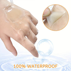 10pcs Invisible Silicone Heel Protector Waterproof Foot Patch