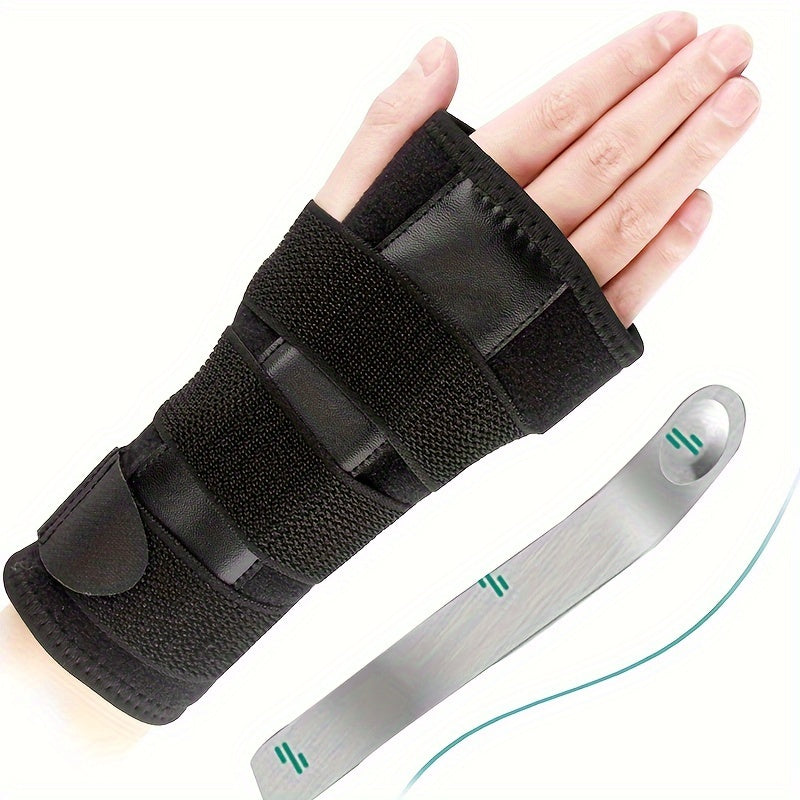 Outdoor Sports Wrist Guard Steel Plate Palm Guard Hand Rest Fixed Protection
