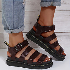 Women's Platform Sandals Ankle Strap Comfortable Sandals