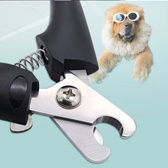Stainless Steel Pet Nail Clippers for Cats and Dogs