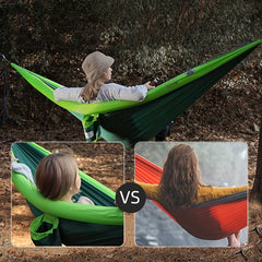 2-Person Camping Hammock Anti Rollover Ultralight Portable Hammocks
