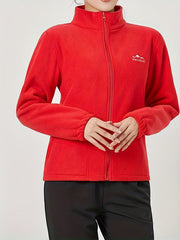 Girls Polar Fleece Double Sided Long Sleeve Jacket for Winter