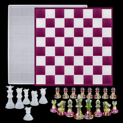 Large Checkerboard Silicone Mold for Game Props Making