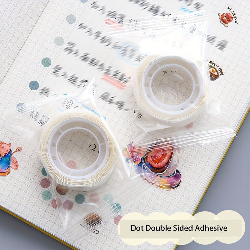 100 Stickers Non-marking Dot Adhesive Double-sided Paste