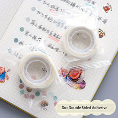 100 Stickers Non-marking Dot Adhesive Double-sided Paste