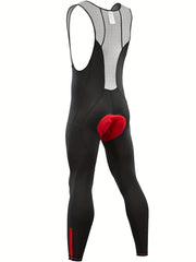 Qualidyne Men's Thermal Cycling Bib Tights 3D Padded