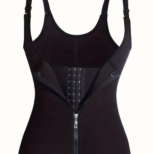 Zipper Shaping Cami Tops Waist Trainer Tummy Control Slimmer