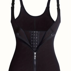 Zipper Shaping Cami Tops Waist Trainer Tummy Control Slimmer