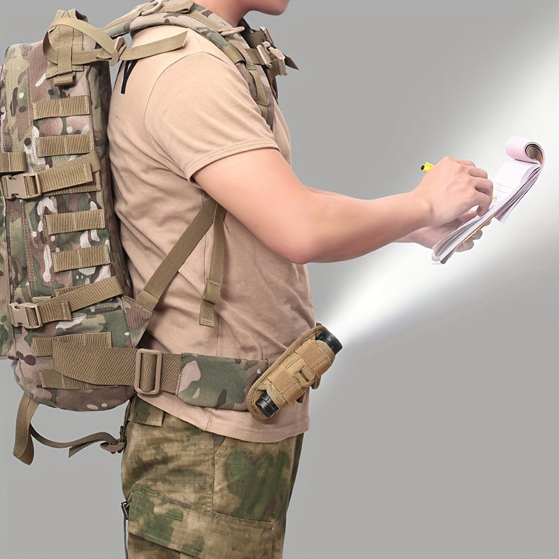 Universal Flashlight Belt Clip Case 360 Rotating Flashlight Pouch Holder