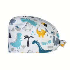 Casual Work Cap Surgical Caps Floral Cartoon Animal Scrub Caps Women Nurse Hat