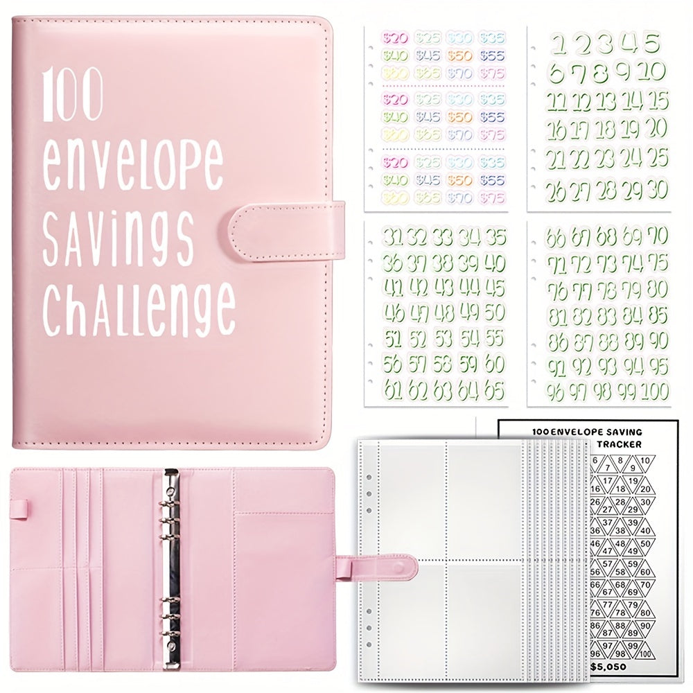 100 Envelopes Money Saving Challenge Budget Binder Budget Planner Book