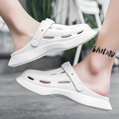 Men's Lightweight Comfy Clogs Non Slip Garden Shoes Summer