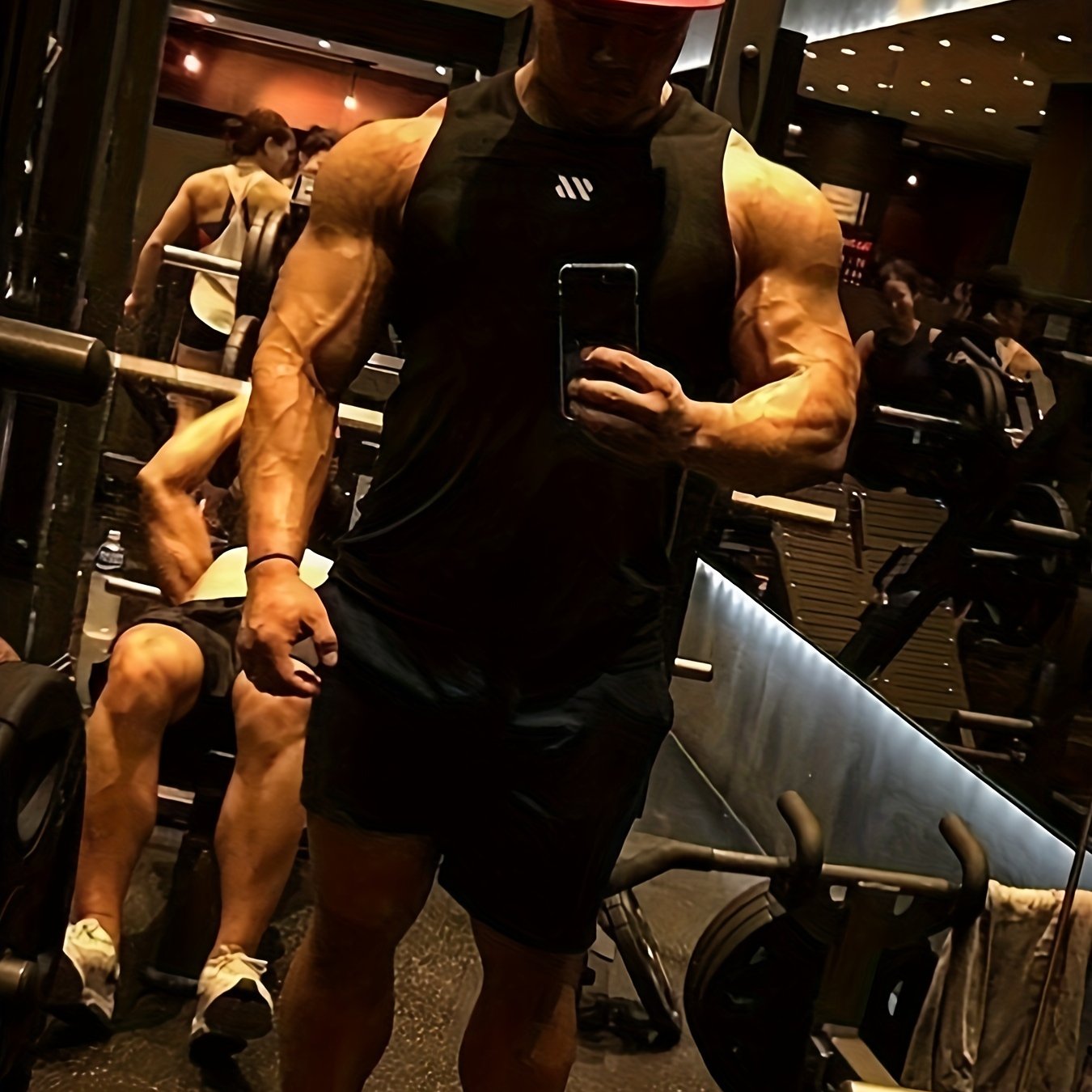 Pattern Print Men's Sleeveless Tank Tops