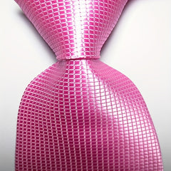 Men's Plaid Pattern Tie Multiple Colors