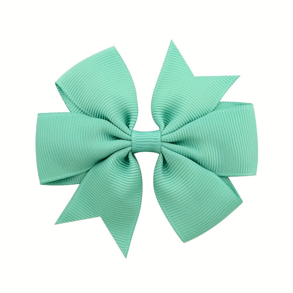 20pcs Baby Girls Bowknot Hair Clip Hair Pin Hair Accessories