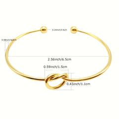 4pcs Bridesmaid Proposal Hair Claw Clips & Knot Bracelet Set