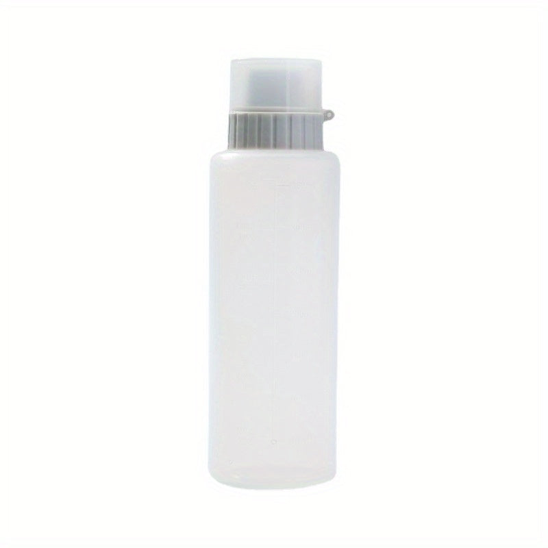 Squeezable Condiment Bottle 5-Hole Sauce Bottle for Salad Tomato Sauce Honey