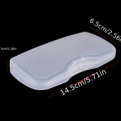 Transparent Sunglasses Glasses Cover Hardened Plastic Glasses Storage Protection