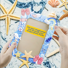 Wooden Vertical Postcard Frame DIY Set