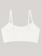 3pcs Girls Stripe Bras Soft Bralette Underwear
