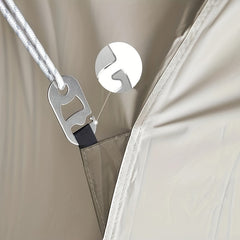 4pcs Stainless Steel Tent Rope Buckles for Camping
