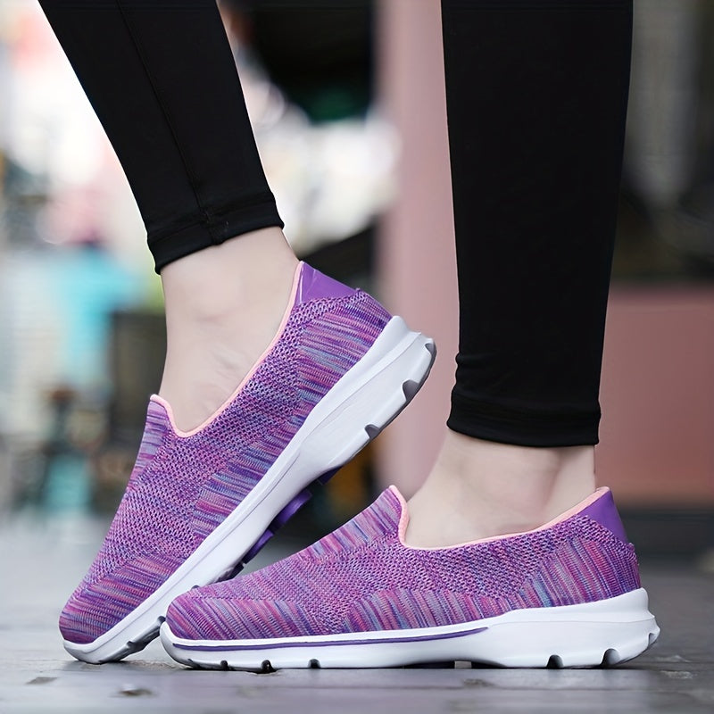 Women's Slip on Walking Shoes Anti slip Sporty Casual Sneakers