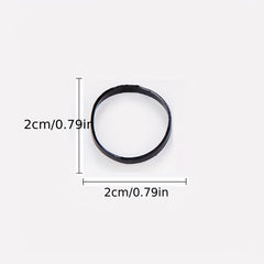 500/1000 Disposable Small Rubber Band Hair Tie Hair Elastic Ponytail Holders