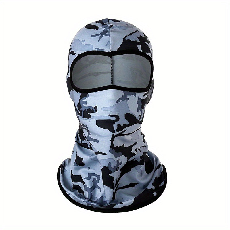UV Protection Balaclava Hat Camouflage Ski Mask Outdoor Sun Protection Hat