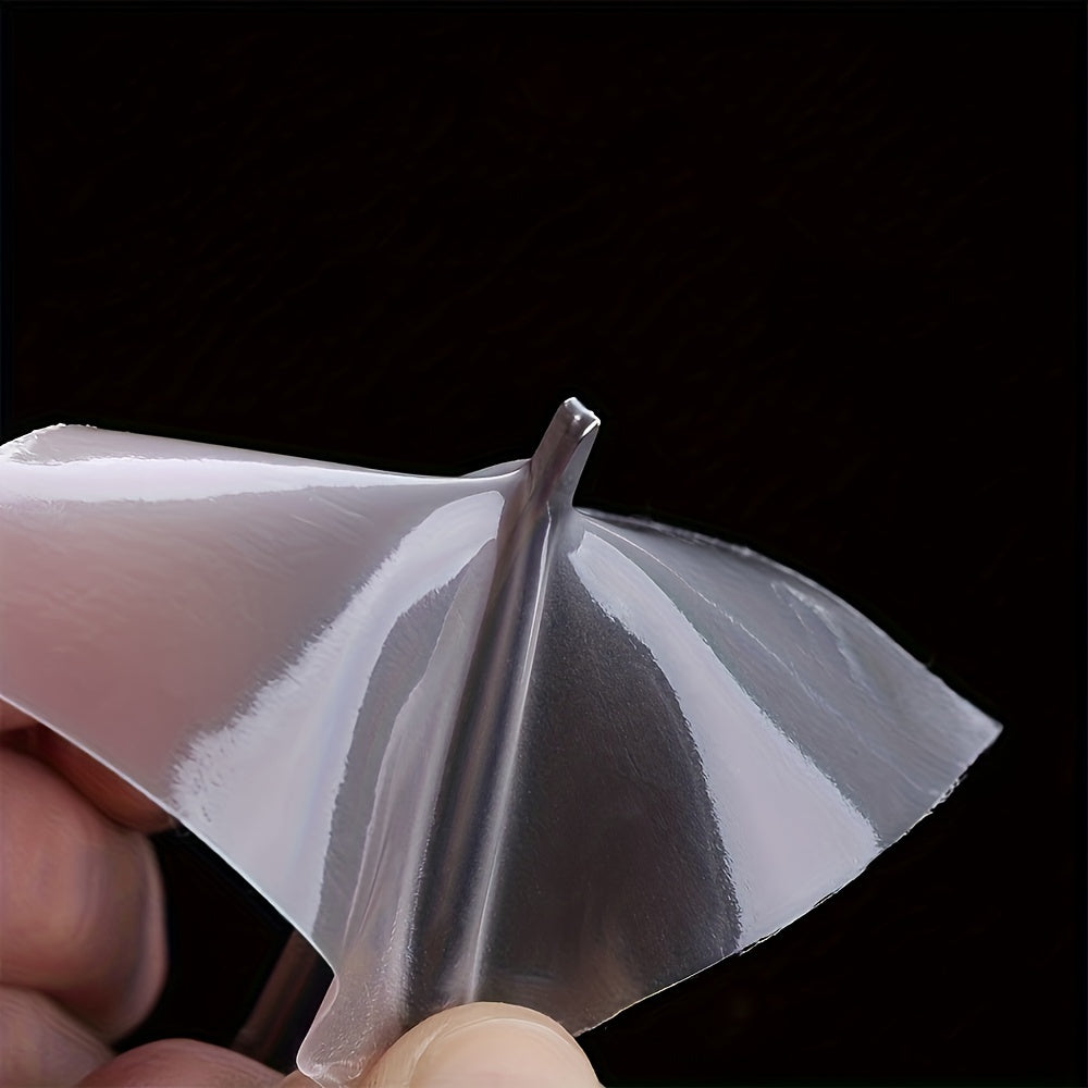 2pcs Waterproof Transparent Cloth Patches Self Adhesive Repair Tape